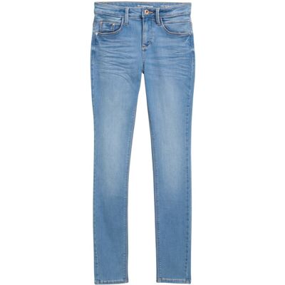 TOM TAILOR Damen TTALEXA SKINNY Jeans, blau, Uni, Gr. 28/32 TOM TAILOR Damen TTALEXA SKINNY Jeans, blau, Uni, Gr. 28/32