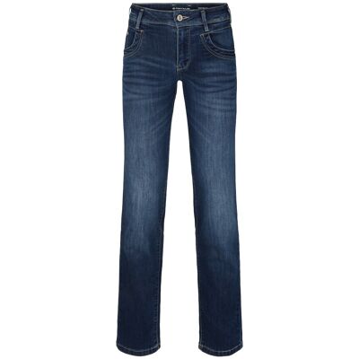 TOM TAILOR Damen TTALEXA STRAIGHT Jeans, blau, Uni, Gr. 29/34 TOM TAILOR Damen TTALEXA STRAIGHT Jeans, blau, Uni, Gr. 29/34