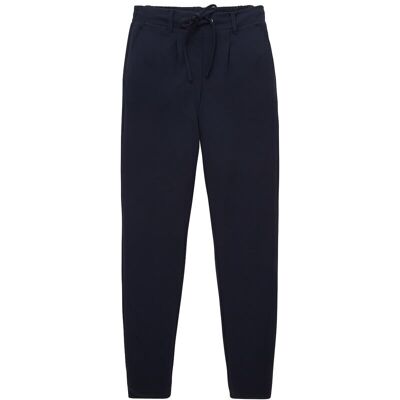 TOM TAILOR Damen Lässige Stoffhose, blau, Uni, Gr. 38/32 TOM TAILOR Damen Lässige Stoffhose, blau, Uni, Gr. 38/32