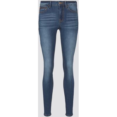 TOM TAILOR DENIM Damen TTJONA EXTRA SKINNY Jeans, blau, Uni, Gr. 28/30 TOM TAILOR DENIM Damen TTJONA EXTRA SKINNY Jeans, blau, Uni, Gr. 28/30