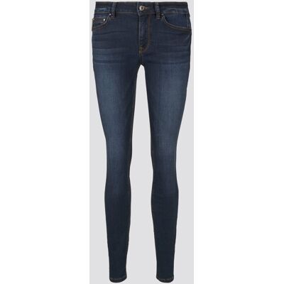 TOM TAILOR DENIM Damen TTJONA EXTRA SKINNY Jeans, blau, Uni, Gr. 25/34 TOM TAILOR DENIM Damen TTJONA EXTRA SKINNY Jeans, blau, Uni, Gr. 25/34
