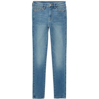 TOM TAILOR DENIM Damen TTNELA EXTRA SKINNY Jeans mit Superstretch, blau, Uni, Gr. M/32 TOM TAILOR DENIM Damen TTNELA EXTRA SKINNY Jeans mit Superstretch, blau, Uni, Gr. M/32