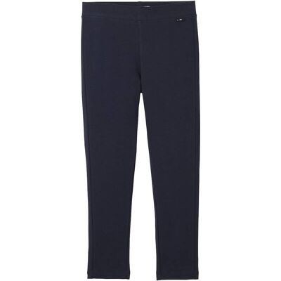 TOM TAILOR Mädchen Basic Leggings, blau, Uni, Gr. 92/98 TOM TAILOR Mädchen Basic Leggings, blau, Uni, Gr. 92/98