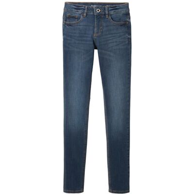 TOM TAILOR Damen TTALEXA SLIM Jeans, blau, Uni, Gr. 27/30 TOM TAILOR Damen TTALEXA SLIM Jeans, blau, Uni, Gr. 27/30