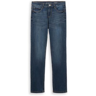 TOM TAILOR Damen TTALEXA STRAIGHT Jeans, blau, Uni, Gr. 29/30 TOM TAILOR Damen TTALEXA STRAIGHT Jeans, blau, Uni, Gr. 29/30
