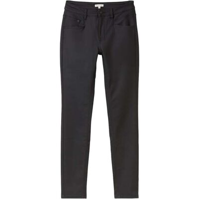 TOM TAILOR Damen TTALEXA COATED SKINNY Jeans, schwarz, Uni, Gr. 34/32 TOM TAILOR Damen TTALEXA COATED SKINNY Jeans, schwarz, Uni, Gr. 34/32