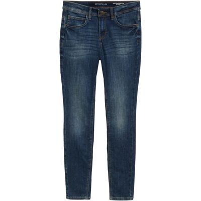 TOM TAILOR Damen TTALEXA SKINNY Jeans, blau, Uni, Gr. 29/30 TOM TAILOR Damen TTALEXA SKINNY Jeans, blau, Uni, Gr. 29/30