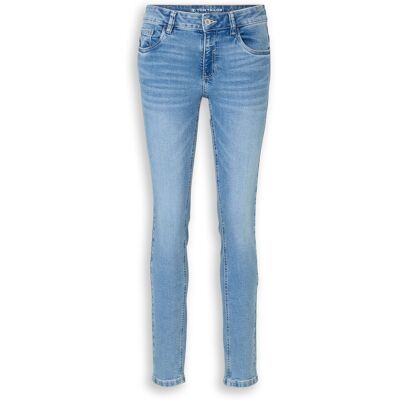 TOM TAILOR Damen TTLUCIE SKINNY Jeans, blau, Uni, Gr. 31/32 TOM TAILOR Damen TTLUCIE SKINNY Jeans, blau, Uni, Gr. 31/32