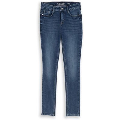TOM TAILOR Damen TTLUCIE SKINNY Jeans, blau, Uni, Gr. 31/30 TOM TAILOR Damen TTLUCIE SKINNY Jeans, blau, Uni, Gr. 31/30