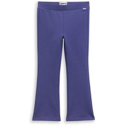 TOM TAILOR Mädchen Flared Leggings, blau, Uni, Gr. 92/98 TOM TAILOR Mädchen Flared Leggings, blau, Uni, Gr. 92/98