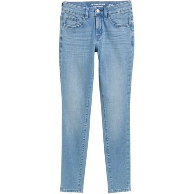 TOM TAILOR Damen TTLUCIE SKINNY Jeans, blau, Uni, Gr. 34/32 TOM TAILOR Damen TTLUCIE SKINNY Jeans, blau, Uni, Gr. 34/32