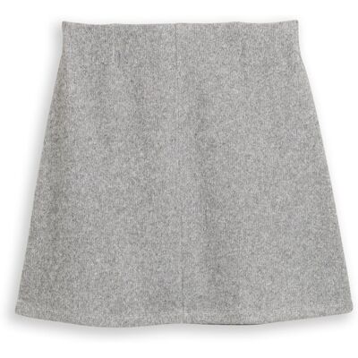 TOM TAILOR Damen Cosy Rock in Melange-Optik, grau, Meliert, Gr. 44 TOM TAILOR Damen Cosy Rock in Melange-Optik, grau, Meliert, Gr. 44