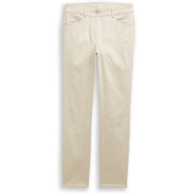 TOM TAILOR Damen TTEDDA SLIM Hose, braun, Uni, Gr. 44/32 TOM TAILOR Damen TTEDDA SLIM Hose, braun, Uni, Gr. 44/32