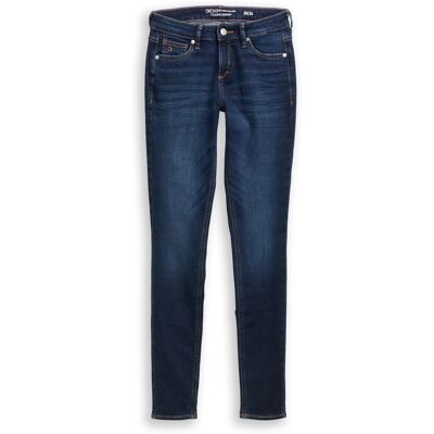 TOM TAILOR DENIM Damen TTJONA SKINNY Jeans, blau, Uni, Gr. 33/34 TOM TAILOR DENIM Damen TTJONA SKINNY Jeans, blau, Uni, Gr. 33/34