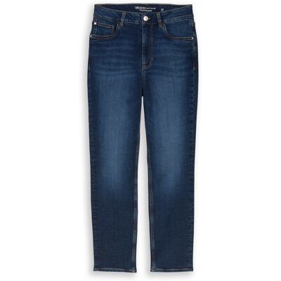 TOM TAILOR DENIM Damen TTLOTTE SLIM Jeans, blau, Uni, Gr. 28 TOM TAILOR DENIM Damen TTLOTTE SLIM Jeans, blau, Uni, Gr. 28