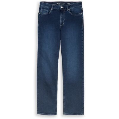 TOM TAILOR DENIM Damen TTELLA STRAIGHT Jeans, blau, Uni, Gr. 25/32 TOM TAILOR DENIM Damen TTELLA STRAIGHT Jeans, blau, Uni, Gr. 25/32
