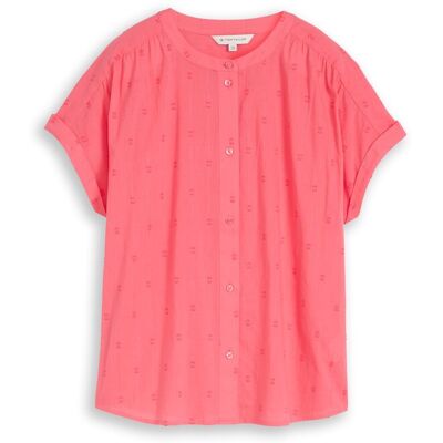 TOM TAILOR Damen Loose Fit Bluse, rosa, Uni, Gr. 38 TOM TAILOR Damen Loose Fit Bluse, rosa, Uni, Gr. 38