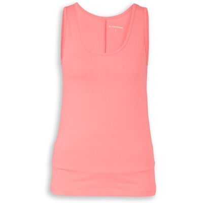 TOM TAILOR Damen Slim Fit Top mit Rundhalsausschnitt, rosa, Uni, Gr. S TOM TAILOR Damen Slim Fit Top mit Rundhalsausschnitt, rosa, Uni, Gr. S