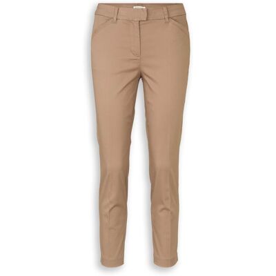 TOM TAILOR Damen TTMIA SLIM Hose, braun, Uni, Gr. 44/28 TOM TAILOR Damen TTMIA SLIM Hose, braun, Uni, Gr. 44/28