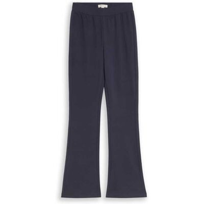 TOM TAILOR Mädchen Flared Leggings, blau, Uni, Gr. 176 TOM TAILOR Mädchen Flared Leggings, blau, Uni, Gr. 176