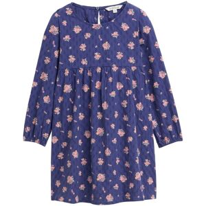 TOM TAILOR Mädchen Mini-Kleid mit Blumenmuster, blau, Geblümt, Gr. 104/110 TOM TAILOR Mädchen Mini-Kleid mit Blumenmuster, blau, Geblümt, Gr. 104/110