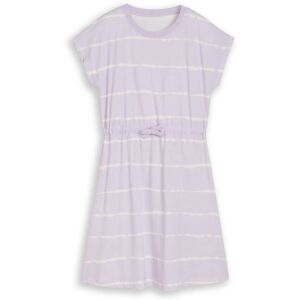 TOM TAILOR Mädchen Mini-Kleid mit Streifenmuster, lila, Farbverlauf, Gr. 176 TOM TAILOR Mädchen Mini-Kleid mit Streifenmuster, lila, Farbverlauf, Gr. 176