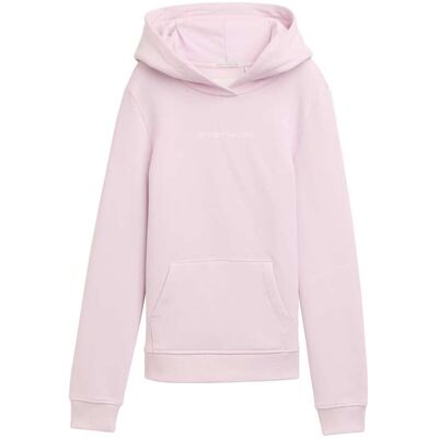 TOM TAILOR Mädchen Hoodie Sweatshirt mit Logo-Print, rosa, Uni, Gr. 176 TOM TAILOR Mädchen Hoodie Sweatshirt mit Logo-Print, rosa, Uni, Gr. 176