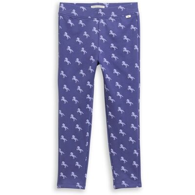 TOM TAILOR Mädchen Leggings mit Allover-Print, blau, Gemustert, Gr. 92/98 TOM TAILOR Mädchen Leggings mit Allover-Print, blau, Gemustert, Gr. 92/98