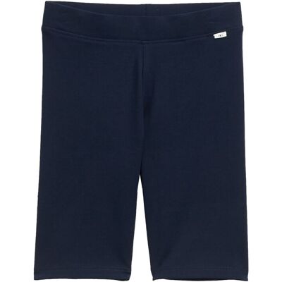 TOM TAILOR Mädchen Basic Radler-Shorts, blau, Uni, Gr. 92/98 TOM TAILOR Mädchen Basic Radler-Shorts, blau, Uni, Gr. 92/98