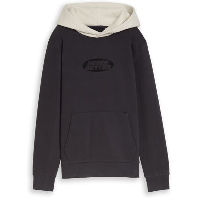 TOM TAILOR Jungen Hoodie Sweatshirt mit Foto-Print, grau, Uni, Gr. 176 TOM TAILOR Jungen Hoodie Sweatshirt mit Foto-Print, grau, Uni, Gr. 176