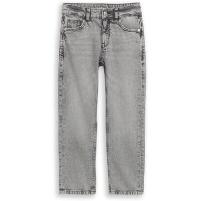 TOM TAILOR Jungen Straight Jeans, grau, Uni, Gr. 170 TOM TAILOR Jungen Straight Jeans, grau, Uni, Gr. 170