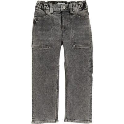 TOM TAILOR Jungen Baggy Jeans, grau, Uni, Gr. 104 TOM TAILOR Jungen Baggy Jeans, grau, Uni, Gr. 104