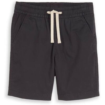 TOM TAILOR Jungen Loose Fit Shorts mit Kordel, grau, Uni, Gr. 104 TOM TAILOR Jungen Loose Fit Shorts mit Kordel, grau, Uni, Gr. 104
