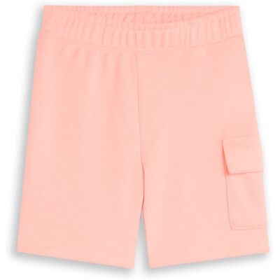 TOM TAILOR Jungen Cargo Sweat-Shorts, rosa, Uni, Gr. 116 TOM TAILOR Jungen Cargo Sweat-Shorts, rosa, Uni, Gr. 116