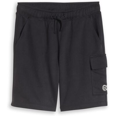 TOM TAILOR Jungen Cargo Sweat-Shorts, grau, Uni, Gr. 152 TOM TAILOR Jungen Cargo Sweat-Shorts, grau, Uni, Gr. 152