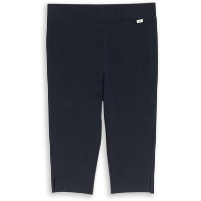 TOM TAILOR Mädchen Basic Leggings, blau, Uni, Gr. 128 TOM TAILOR Mädchen Basic Leggings, blau, Uni, Gr. 128