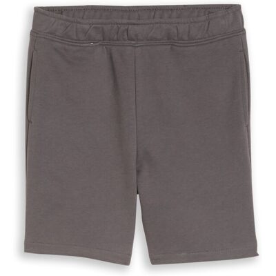 TOM TAILOR Jungen Basic Sweat-Shorts, grau, Uni, Gr. 128 TOM TAILOR Jungen Basic Sweat-Shorts, grau, Uni, Gr. 128