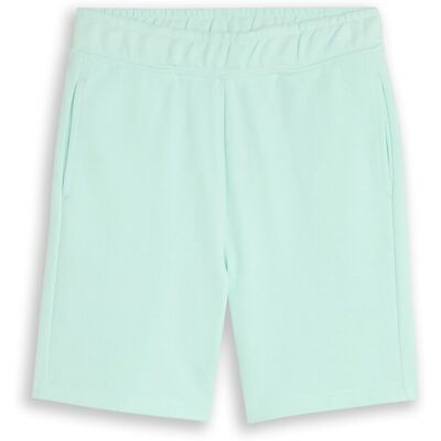 TOM TAILOR Jungen Basic Sweat-Shorts, grün, Uni, Gr. 104 TOM TAILOR Jungen Basic Sweat-Shorts, grün, Uni, Gr. 104