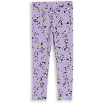 TOM TAILOR Mädchen Leggings mit Peanuts-Print, lila, Gemustert, Gr. 98 TOM TAILOR Mädchen Leggings mit Peanuts-Print, lila, Gemustert, Gr. 98