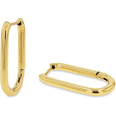 TOM TAILOR Damen Creolen aus Edelstahl gold, gold, Gr. ONESIZE TOM TAILOR Damen Creolen aus Edelstahl gold, gold, Gr. ONESIZE