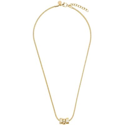 TOM TAILOR Damen Halskette mit Anhänger - Edelstahl gold, gold, Herz, Gr. ONESIZE TOM TAILOR Damen Halskette mit Anhänger - Edelstahl gold, gold, Herz, Gr. ONESIZE
