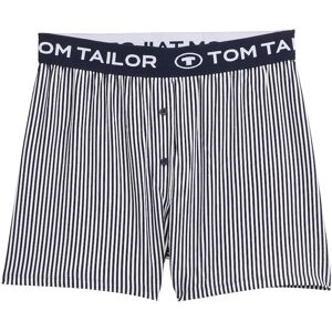 TOM TAILOR Damen Pyjama-Shorts mit Streifenmuster, blau, Gestreift, Gr. 34 TOM TAILOR Damen Pyjama-Shorts mit Streifenmuster, blau, Gestreift, Gr. 34