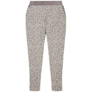 TOM TAILOR Damen Pyjama-Hose mit Leo-Print, grau, Animalprint, Gr. 3XL/46 TOM TAILOR Damen Pyjama-Hose mit Leo-Print, grau, Animalprint, Gr. 3XL/46