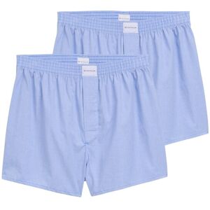 TOM TAILOR Herren Boxershorts aus Baumwolle im 2er-Pack, blau, Uni, Gr. M/5 TOM TAILOR Herren Boxershorts aus Baumwolle im 2er-Pack, blau, Uni, Gr. M/5