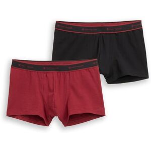TOM TAILOR Herren Boxershorts im 2er-Pack, rot, Uni, Gr. M/5 TOM TAILOR Herren Boxershorts im 2er-Pack, rot, Uni, Gr. M/5