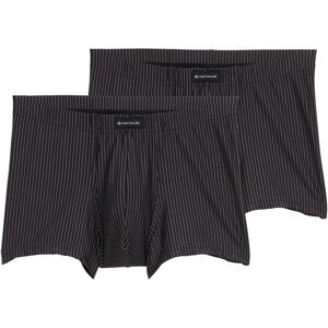 TOM TAILOR Herren Kurze Boxershorts im 2er-Pack, schwarz, Uni, Gr. M/5 TOM TAILOR Herren Kurze Boxershorts im 2er-Pack, schwarz, Uni, Gr. M/5
