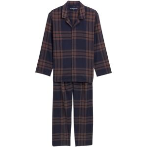 TOM TAILOR Herren Pyjama-Set mit Karomuster, braun, Kariert, Gr. 54 TOM TAILOR Herren Pyjama-Set mit Karomuster, braun, Kariert, Gr. 54