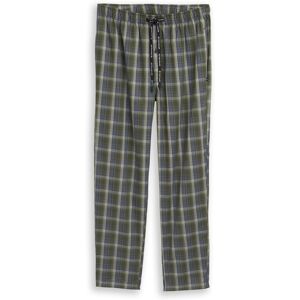 TOM TAILOR Herren Pyjama-Hose aus Baumwolle, grün, Kariert, Gr. 48 TOM TAILOR Herren Pyjama-Hose aus Baumwolle, grün, Kariert, Gr. 48