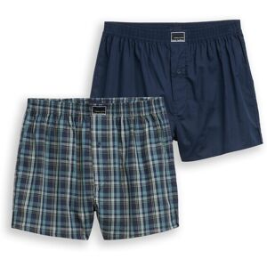 TOM TAILOR Herren Boxershorts mit Karomuster im 2er-Pack, blau, Kariert, Gr. M/5 TOM TAILOR Herren Boxershorts mit Karomuster im 2er-Pack, blau, Kariert, Gr. M/5