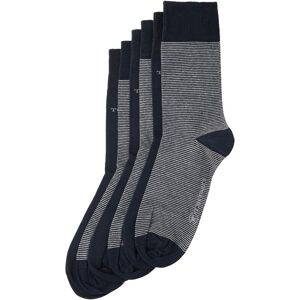 TOM TAILOR Herren Socken im 6er-Pack, blau, Gestreift, Gr. 43-46 TOM TAILOR Herren Socken im 6er-Pack, blau, Gestreift, Gr. 43-46